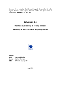 Kansi - Biomass Futures