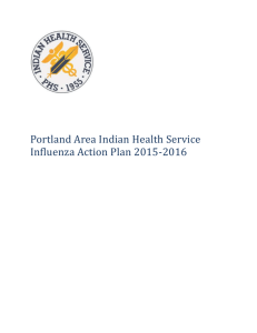 Improving Influenza Vaccine Coverage in the Portland Area IHS