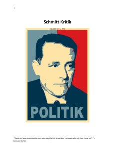Schmitt Kritik - Open Evidence Project