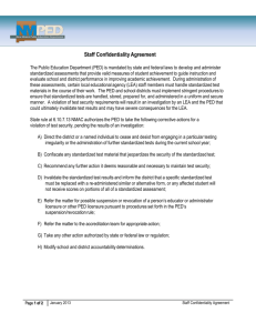 Staff Confidentiality Agreement - New Mexico State Department of