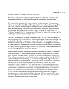 DivestBU Faculty Statement