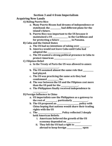 Notes over Section 3 and 4