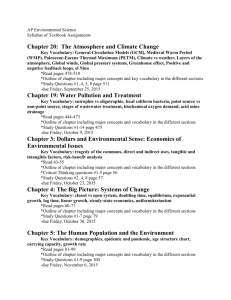 Chapter Work Syllabus - Ouray School District R-1