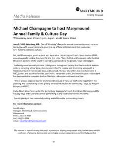 Michael Champagne to host Marymound Annual Family & Cultural
