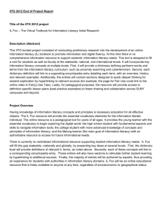 IITG 2012 End of Project Report with material documentation