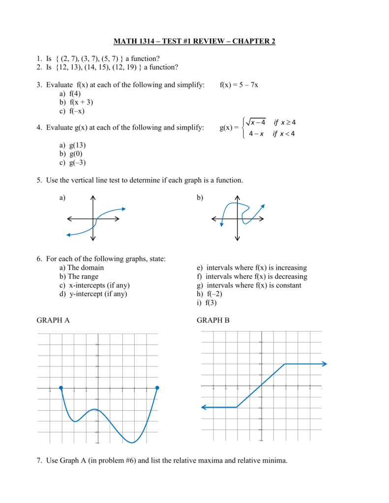 Test 1 Review