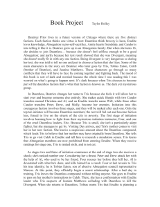 Divergent essay - paperbackparade2012