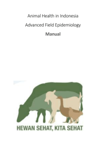 Introduction to advanced topics in field epidemiology