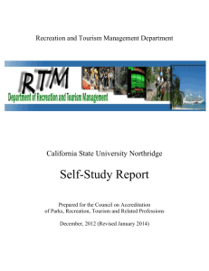 2014 Self-Study Revision - California State University, Northridge