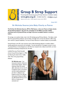 Sir Nicholas Soames joins Baby Charity as Patron