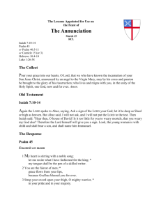 Word Document - The Lectionary Page