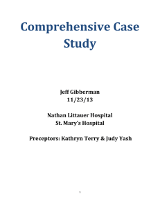 Comprehensive Case Study - JEFF GIBBERMAN Professional