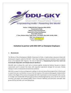 Invitation to partner with DDU