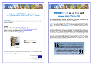 Take a look at the innovation cases on INNOTOUR