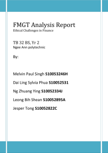 FMGT Report Analysisdocx