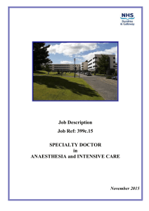 specialty doctor - NHS Scotland Recruitment