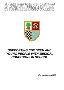 Supporting children and young people with Medical