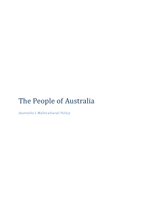 Australia`s Multicultural Policy Principles