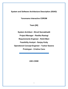 System Software Architecture Description v3.0