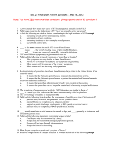 Bio. 27 Final Exam Review Questions – 5-16-2013