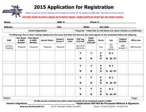 2015 Registration Application