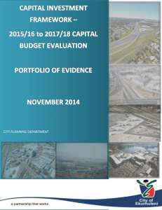 ANNEXURE B Portfolio of Evidence (Draft November 2014).