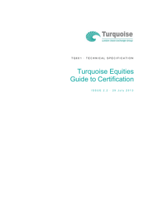 Full Certification Test - London Stock Exchange Group