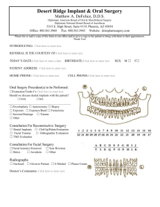 Our Referral Form