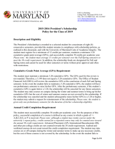 2015-2016_Presidents_Policy - The Office of Student Financial