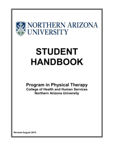 Academic Program - Northern Arizona University