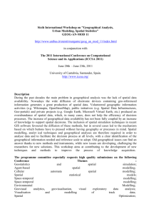 International Conference on Computational Science, Santander, 20