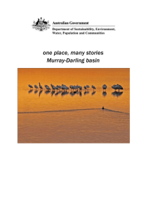 One place, many stories: Murray-Darling Basin
