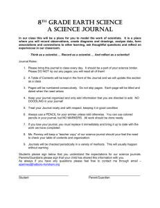 Click here for the journal guidelines!