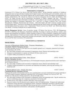 Resume - Gold Mountain Consulting