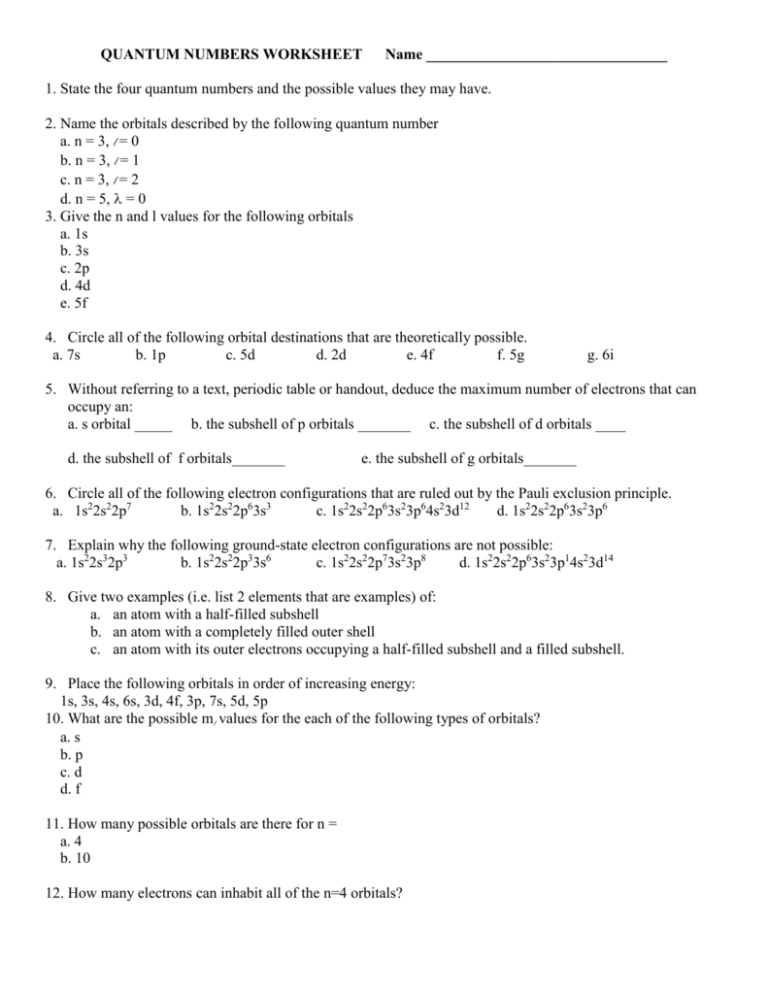 quantum-numbers-worksheet