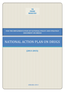 NATIONAL ACTION PLAN ON DRUGS