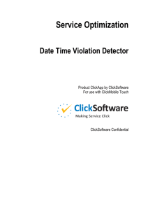 Date Time Violation Detector