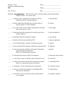 Communications Course Test 1