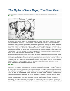 The Myths of Ursa Major