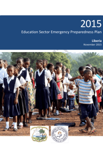 The National Education Sector Preparedness Plan has been