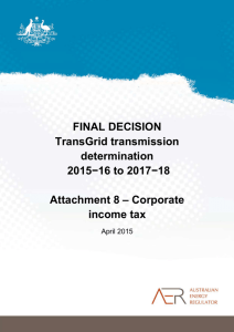 Final Decision TransGrid transmission determination