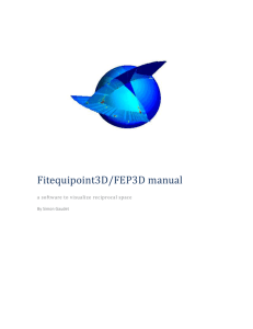 Fitequipoint3D manual V 1.0