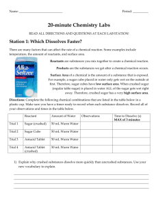 20-minute Chemistry Labs