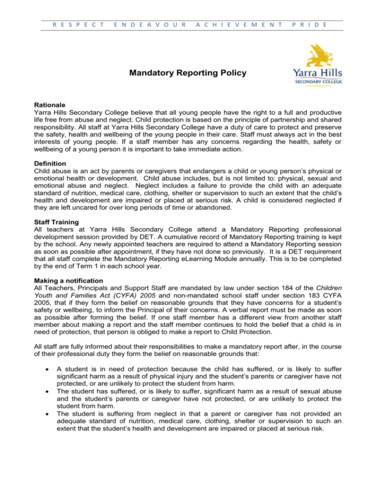 mandatory-reporting-policy