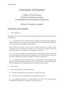Constitution of the Committee