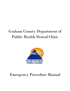 Graham County Department of Public Health Dental Clinic