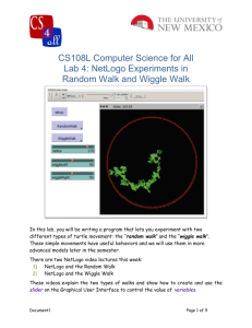 Lab 4 Random Walk/Wiggle - New Mexico Computer Science for All