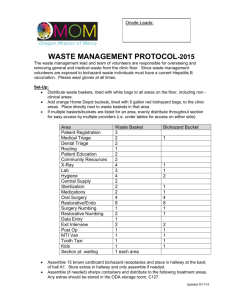 waste management protocol-2015