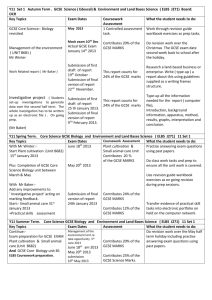 Y11 Autumn Term PLEASE FILL IN SUBJECT AND QUALIFICATION