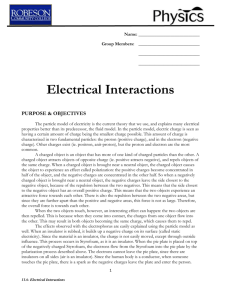 Electrical Interactions